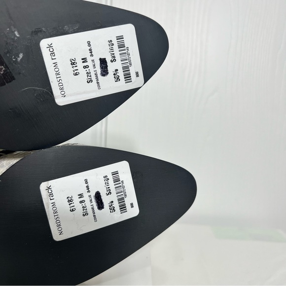 All Saints Snakeskin Print Darcy Pointed Toe Leather Booties Size 8 NWT. - Picture 13 of 13